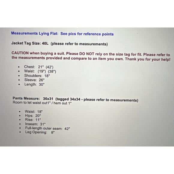 BR Banana Republic Mens 40L 36x31 Slim Navy Blue Plaid Suit Super 150s Italy - Picture 9 of 16